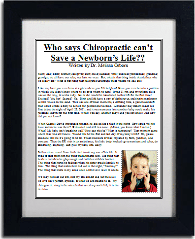 Chiropractic Brighton MI Office Testimonial Save New a Newborn